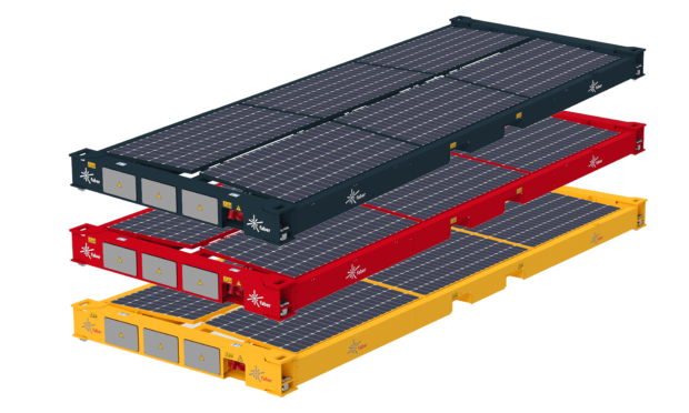 Faber Solar Frame Stack Schwarz Rot Gold